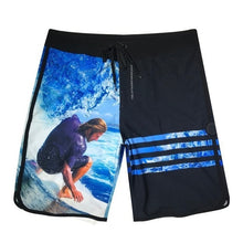 Load image into Gallery viewer, Men Summer Phantom Board Shorts 2019 New Style Quick Dry ElasticBeach Shorts Surfing Fitness Gym Shorts Brand Boardshorts